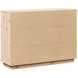 vidaXL Komoda 110,5x35x80 cm trdna borovina | Shoptok.si