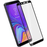 AVIZAR Zašcitna folija iz 9H integralnega kaljenega stekla, crn obris - proti praskam in oleofobni premaz str. Samsung Galaxy A7 (2018), (20606990) Cene