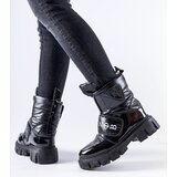 Gemre Black insulated snow boots Reppert | Shoptok.si