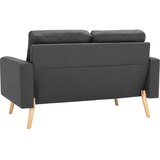  Dvosjed od tkanine tamnosivi | shoptok.hr