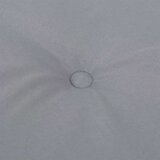  Jastuci za vrtne stolice 2 kom sivi 120 x 50 x 3 cm od tkanine | shoptok.hr