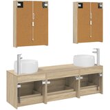  Set namještaja za kupaonicu 5 kom. Hrast sonoma | shoptok.hr