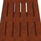  Kamin Smeđa 50 x 50 x 70 cm Čelik otporan na vremenske uvjete | shoptok.hr