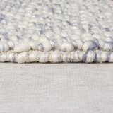 Flair Rugs Svetlo moder ročno tkan tekač iz mešanice volne 60x230 cm Minerals – | Shoptok.si