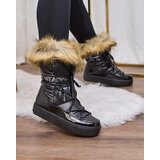 Resti Black slip-on boots a'la snow boots for women Gomllo | ePonuda.com