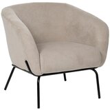 Ixia Bež fotelja od šenila Classic – | shoptok.hr