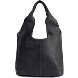 Shelvt Black large eco-leather handbag Cijene