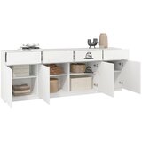 MID.YOU ŠIROKA KOMODA, bela | Shoptok.si
