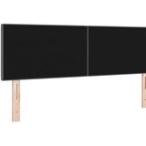  LED glava kreveta s LED trakama Tamno siva 160 cm tkanina | Eponuda.ba