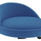  Barski stolci 2 kom plavi baršunasti | shoptok.hr