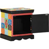  Noćni ormarić 2 kom višebojni 40x35x45 cm Puno drvo Mango | shoptok.hr