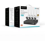 Krüger&Matz Connect C200 Wi-Fi Full HD videonadzorni komplet s 4 kamerami | Shoptok.si
