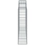  Lučne gabionske košare 5 kom 200x30x120/140cm pocinčano željezo | shoptok.hr