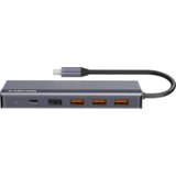 Canyon DS-16 13in1 4K USB-C Hub Sivi | shoptok.hr