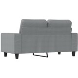  Dvosjed od tkanine smeđesivi 120 cm | shoptok.hr
