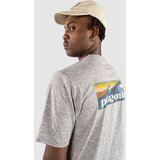 Patagonia Cap Cool Daily Graphic Waters Lycra brdst log abl ble th gry Cene