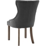  Jedilni stoli 2 kosa sivo blago, (20700809) | Shoptok.si