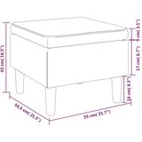  Stolček z lesenimi nogami temno zelen žamet, (20700358) | Shoptok.si