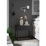 Livetastic nočna omarica, črna, barve grafita | Shoptok.si
