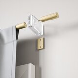 Umbra Jeklena karnisa z nastavljivo dolžino v mat zlati barvi 107 - 305 cm Flute – | Shoptok.si