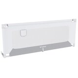  Zaštitna ograda za krevet 180 cm Navlaka 48 Bijelo-siva | shoptok.hr