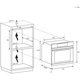 Haier ugradbena pećnica HWO60SM2FK3BH | shoptok.hr