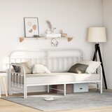 vidaXL Krevet s iskočnim ležajem bijeli 80x200 cm čelik | shoptok.hr