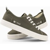 Ombre Classic men's BASIC low sneakers - olive | Shoptok.si