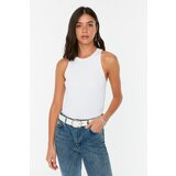 Trendyol Ecru rebrasta pletenina bluza siva | ePonuda.com