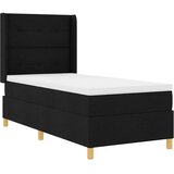  s opruga kutije s LED trakama Crna 90 x 190 cm tkanina | shoptok.hr