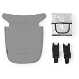 Kinderkraft Kolica NEWLY 3u1 MINK PRO, moonlight grey | shoptok.hr