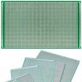 Rosfix dvostranska univerzalna plošča za izdelavo prototipov pcb 90 x 150 mm (zelena), (22016810) Cene