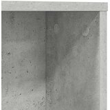 vidaXL Stol s policom Beton siva 91 x 50 x 149 cm Konstruirano drvo | shoptok.hr