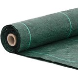 vidaXL Membrana proti plevelu zelena 2x150 m PP | Shoptok.si