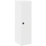 Maison Chic Kopalniška omarica - Kopalniški kabinet z držalom za zvitke bela 20,5x22x72 cm, (21788192) Cene