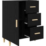  Kreveta Crni hrast 34 x 69.5 x 90 cm Konstruirano drvo | shoptok.hr