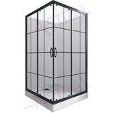 tuš kabina loft K90 black SDB-16 6mm