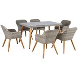 Beldano vrtni set oslo, siva, b. akacije, 7-Delno Cene