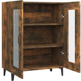  Komoda dimljeni hrast 69,5x34x90 cm inženirski les, (20654380) | Shoptok.si