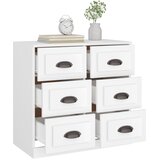  Komoda bijela 70 x 35,5 x 67,5 cm od konstruiranog drva | Eponuda.ba