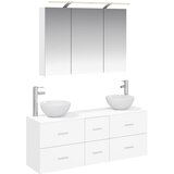  Set namještaja za kupaonicu 4 kom. Bijela | shoptok.hr