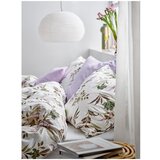 Södahl Zelena/bež posteljina za krevet za jednu osobu od pamučnog satena 140x200 cm Soft Tropic – | shoptok.hr