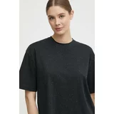 Hummel Kratka majica Ultra Boxy ženska, črna barva