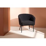 Venture Home fotelja Fluffy, crna | shoptok.hr