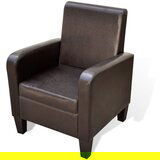 The Living Store Fotelj rjavo umetno usnje - Fotelj, (21662948) | Shoptok.si