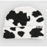 Fur Cow Kapa white / black