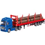 Truck Timber Transport Metal Huina 1:50 Red | shoptok.hr