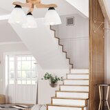LAMKUR Nadgradni plafonski luster ADRIANO 3xE27/60W/230V hrast | Eponuda.com