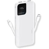 Remax RPP-657 - 2.4A Cabled Fast Charging Power Bank 10000mAh(white) | ePonuda.com