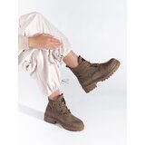 Sergio Leone Beige women's hiking boots | shoptok.hr